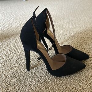 Dream Pairs Black Stiletto Heels Classic Pump